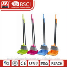Popular plastic dustpan set with broom